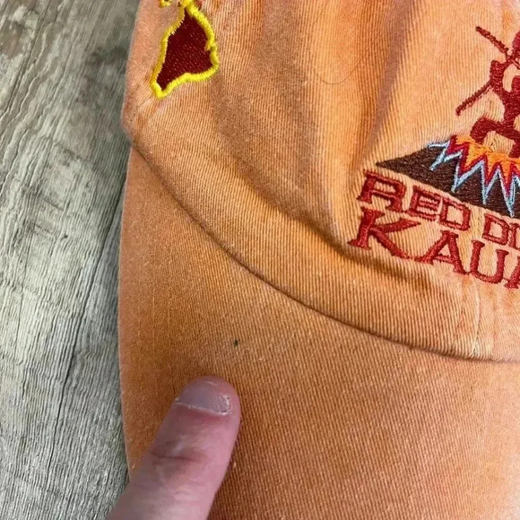 Vtg Red Dirt Kauai Men's Hat Adjustable One Size Cap Leather Strap - Picture 2 of 12